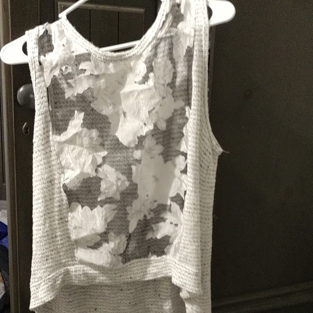 Transparent flower top